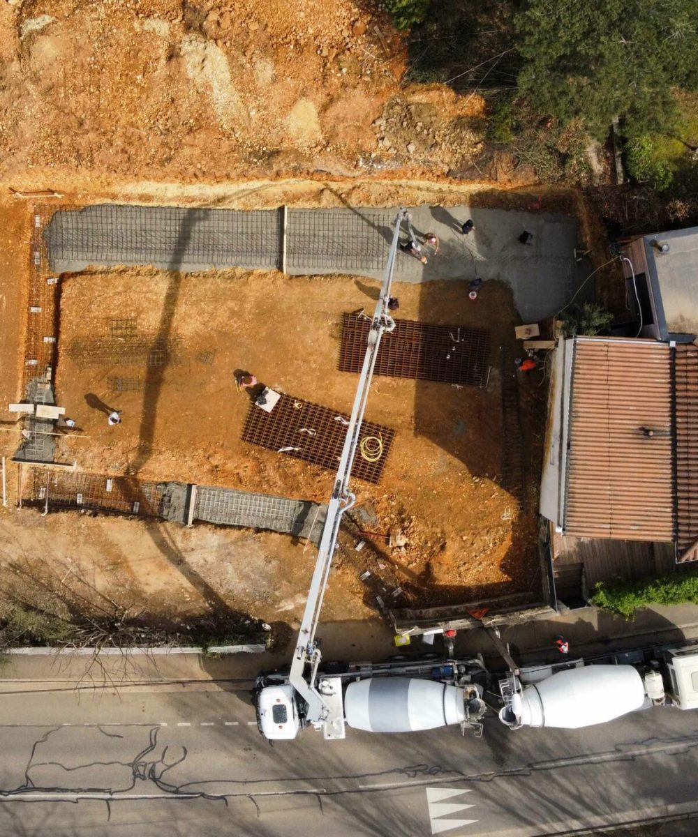 chantier vue arienne ag concept